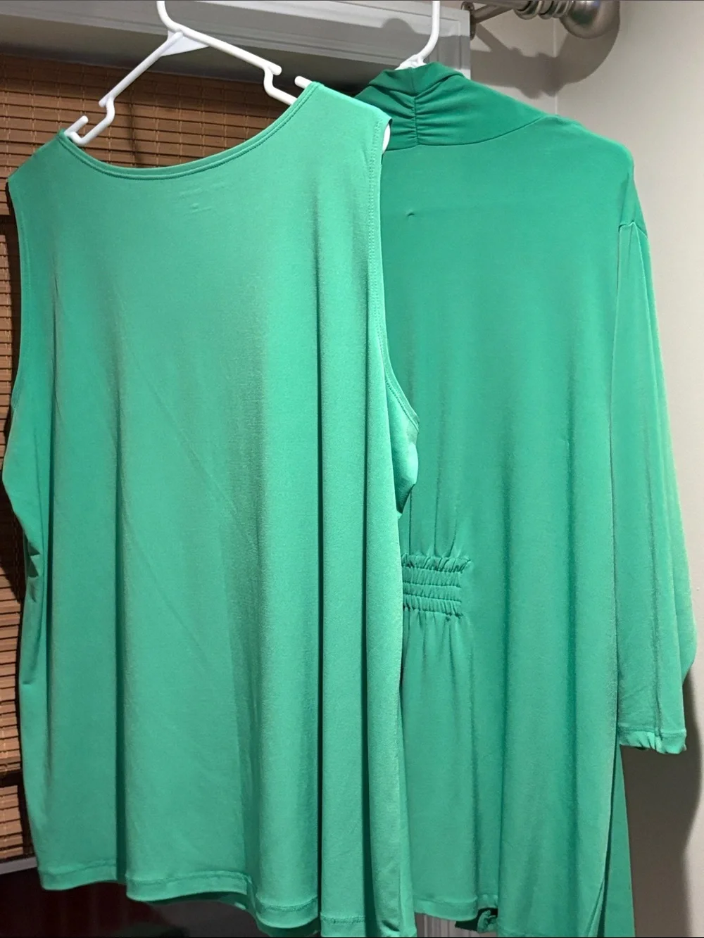 Susan Graver 1X Tank and Cardigan Set
